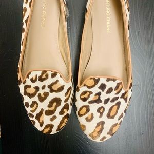 Cheetah print flats